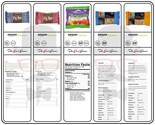 Non-GMO and Natural Healthy Snacks Care Package - College, Military, Get Well, Thank You Gift, School Lunch, Office Variety Pack (Healthy Snacks, 40 Count) - Thumbnail 6