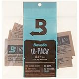 Boveda 62 Percent RH 2-Way Humidity Control, 4 gram - 10 Pack