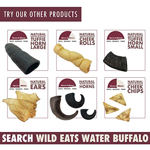 Wild Eats Water Buffalo Tuffie No Hide Dog Bones & Dog Chews All