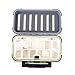 Wild Strike RCL Fly Fishing Fly Box, Ice Fishing Jig Box, Medium, Gray
