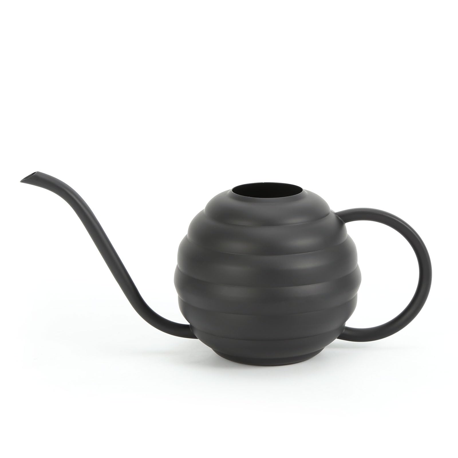 Photo 1 of Lianshi Plant Watering Bottle, 400ml/14oz, Retro Style Watering Can, Frosted (Black)