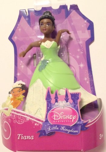 Tiana Disney Princess - Rubber 3 1/2 Mini Doll The Princess and the Frog Little Kingdom by Disney Princess