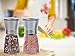 Salt and Pepper Grinder Set –– Adjustable Pepper Grinder, Spice Grinder, Salt Grinder – Ceramic Salt and Pepper Shakers – Great Gift for the Foodie, Home Cook, or Pro Chef by YOT Chef