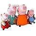 4Pcs Piggy Pig Family Doll Stuffed Toy 12