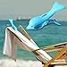 Lazy Daze and Sunny Days, Beach Chair Towel Clips, Parrot, Set of 2