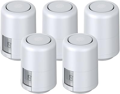 Hive Thermostatic Radiator Valve 5 Pack White 15mm Heads Only
