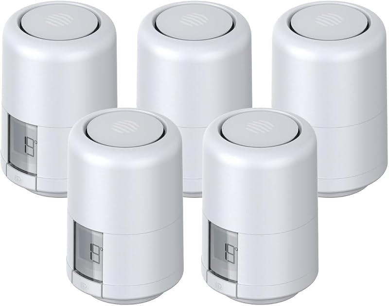 Hive Thermostatic Radiator Valve 5 Pack White 15mm Heads Only