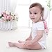 Baby Head Protector Baby Toddlers Head Safety Pad Cushion Baby Back Protection Prevent Toddlers Injured Suitable Age 4-24 Months[Angel Wing Pink]