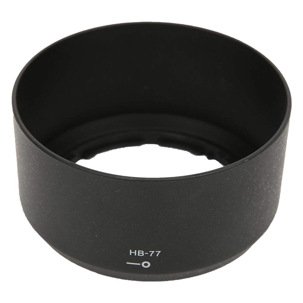 Camera Lens Hoods,HB-77 Camera Lens Hood Shade Fits for Nikon AF-P DX for NIKKOR 70-300mm f / 4.5-6.3G ED/VR,Lens Hood Replacement,Black
