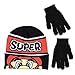 Nintendo Super Mario Boys Beanie Winter Hat and Glove Set [4015]