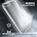 Ghostek Cloak 3 Military Drop Tested Shockproof Slim Clear Case for iPhone 8 Plus & iPhone 7 Plus (Black)