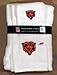 Chicago Bears 3 Piece Embroidered White Bath Towel Set