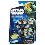 Star Wars 2011 Clone Wars Animated Action Figure CW No. 61 Seripas