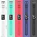 MoKo Fitbit Charge 2 Band, Soft Silicone Adjustable Replacement Sport Strap Band for 2016 Fitbit Charge 2 Heart Rate + Fitness Wristband, Wrist Length 5.70