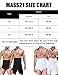 MASS21 Men's Body Shaper Tummy Control Slimming Tight Hi Waist Butt Lift Stretch Shapewear Shorts Black Size XL