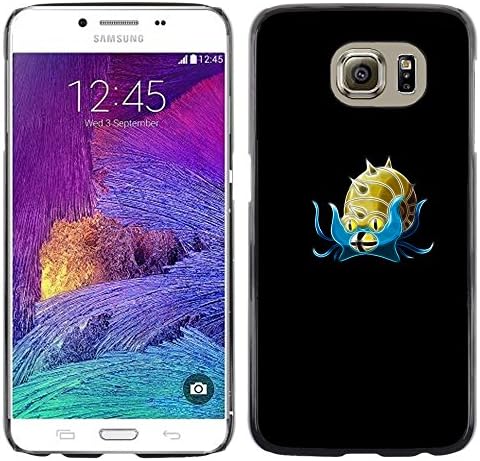 Rubber Case Hard Shell Cover Protective Accessory BY RAYDREAMMM - Samsung Galaxy S6 - Poke Mosnter Golden Snail