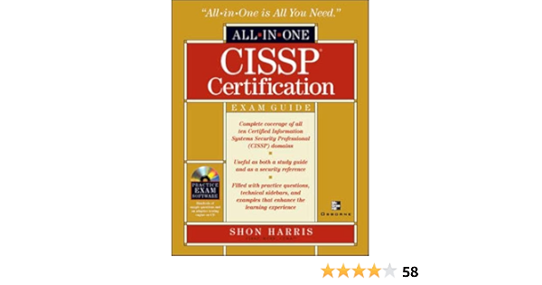 Amazon Com Cissp All In One Exam Guide 9780072193534 Harris Shon Books