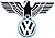 VW Vlokswagen German Eagle Deutschland Germany Logo Sign Car Racing Patch Iron on Applique Embroidered T shirt Jacket Gift BY SURAPAN