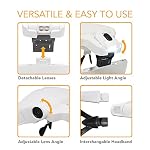 MagniPros-LED-Illuminated-Headband-Magnifier-Visor-with-Bonus-Cleaning-Cloth-and-5-Detachable-Lenses-1X-15X-2X-25X-35X-Upgraded-Version-Hands-Free-Head-Worn-Lighted-Magnifying-Glass
