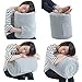 SmartTravel Travel Pillow Inflatable Flight Sleep Pillows, Air Foot Rest for Airplane (2. L Size (for Those More Than 5'7'' Tall))