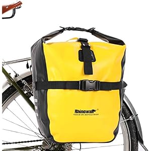 Selighting Bike Pannier Bag Bicycle Rear Seat Trunk Panniers Waterproof Cycling Storage Pouch Multifunctional Shoulder…