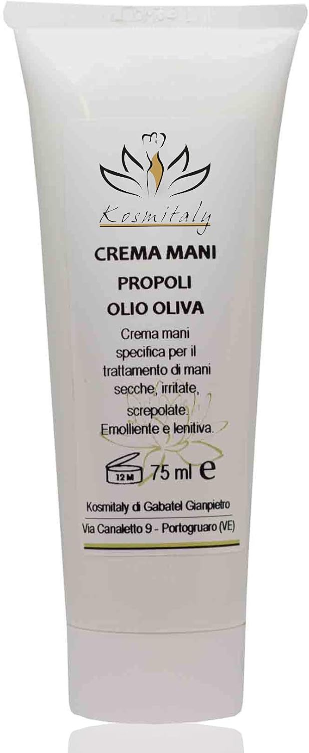 Crema Mani Propoli E Olio Di Oliva 75 Ml Specifica Per Il Trattamento Di Mani Secche Irritate E Screpolate Prodotto Farmacia Amazon It Bellezza Crema Mani Propoli E Olio Di Oliva 75 Ml Specifica Per Il Trattamento Di Mani Secche Irritate E Screpolate Prodotto Farmacia Amazon It Bellezza