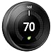 Nest Learning Smart Thermostat 3rd Generation Home/Office Wifi, Black - T3016US