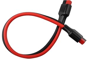 30A for Anderson Style Extension Cord 10AWG for Solar Panels & RVs, Tinned Copper Electrical Cable with PVC Jacket, Marine Gr