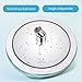 Rain Shower Head 8 Inch Showerhead Stainless Steel Overhead Shower Heads Brass Ball Joint Shower Head Rainfall Ceiling Showerheads for Bathroom Spa Shower Head Replacement Waterfall Showerhead