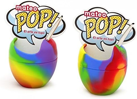 Mate Mateo - Silicone Yerba Mate Gourd Cup with Bombilla (Pop Multicolor) by Mateo