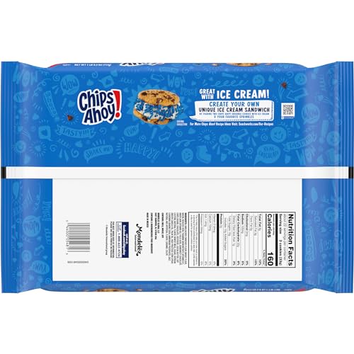 NABISCO CHIPS AHOY! CHIPS AHOY! ORIGINAL CHOCOLATE CHIP COOKIES, PARTY SIZE, 25.3 OZ