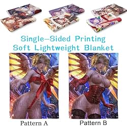 itakkaito Anime Fleece Throw Blanket, Hentai Waifu