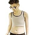 BaronHong Tomboy Trans Lesbian Pull On Closure Chest Binder Short Tank Top Elastic Band