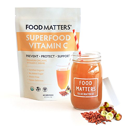 Food Matters SUPERFOOD Vitamin C by Food Matters - Certified Organic, Gluten Free, Vegan