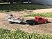 Little Buster Toys Cattle Trailer - Heavy Duty Metal Cattle Trailer in Gray, 1/16th Scale