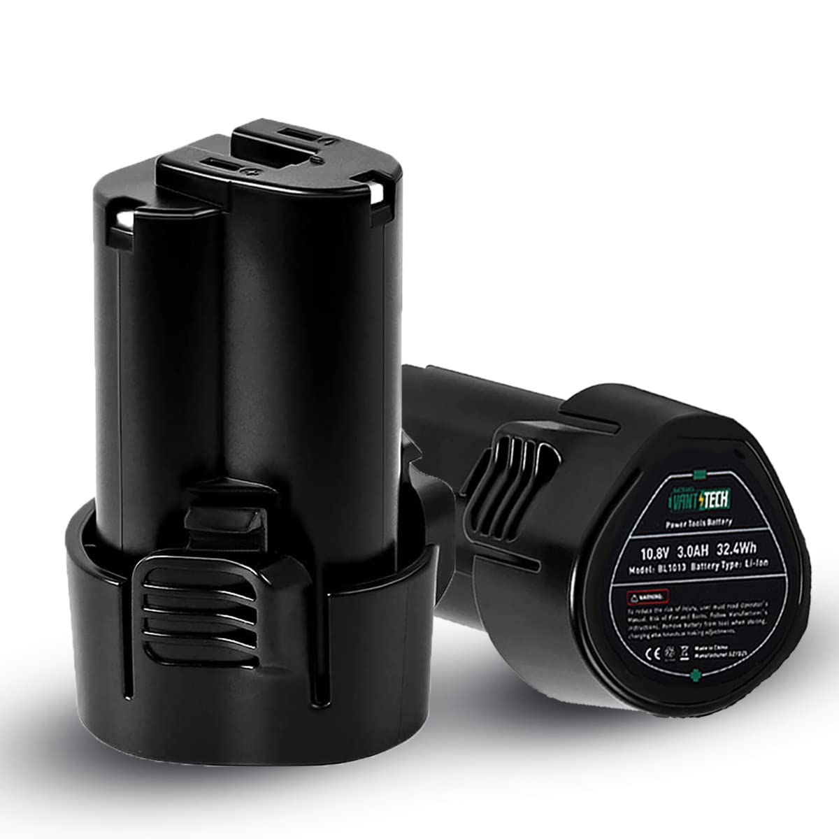 VANTTECH 2 Packs 10.8v 4.6Ah Li-ion Replacement for BL1013 Battery BL1014 194550-6 194551-4 195332-9 DF030D DF330D TD090D