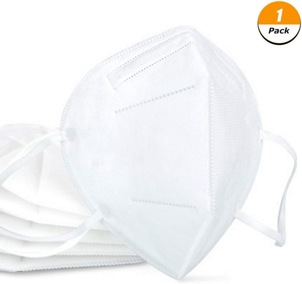 KroY PecoeD KN95/N95 Anti Pollution Mask, Waterproof Soft & Breathable Mouth Mask Non-woven Fabric Protective Masks for Dust Particles Pollution Gift for Men and Women(Style 01-1 Pcs)