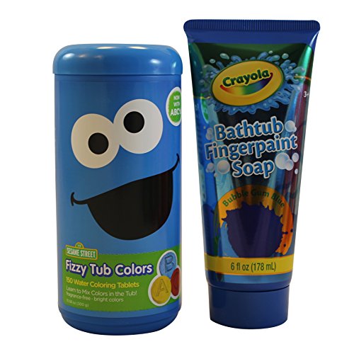 Sesame Street Fizzy tub Colors Water Coloring Tablets 150 count