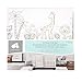 Just Born Animal Kingdom 3 Piece Crib Bedding Set, Safari/Jungle Neutral