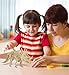 Puzzled 3D Puzzle Styracosaurus Dinosaur Wood Craft Construction Model Kit Educational DIY Wooden Dino Toy Assemble Model Unfinished Crafting Hobby Puzzle to Build & Paint for Decoration 41pc Pack