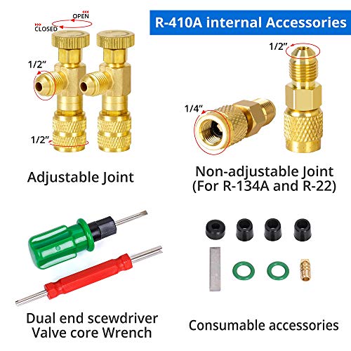3 Manifold+Diagnostic+Service+Adjustable+Including