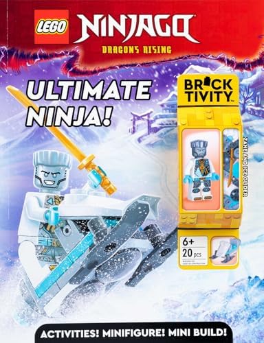 Lego Ninjago 10 books collection plus Limited edition Minifigure