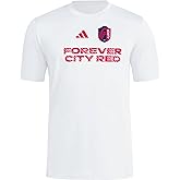 Adidas Mens St. Louis City Sc Pre-Game Short Sleeve T-Shirt