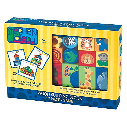 Stephen Joseph Wood Blocks Building Game Pricepulse