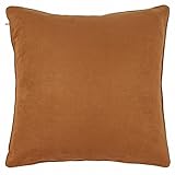 DreamHome - Solid Faux Suede Euro Pillow Cover, 26