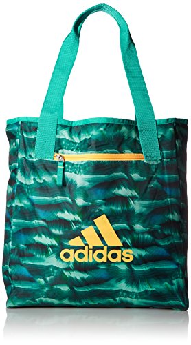 UPC 716106807886, adidas Studio II Tote Bag, One Size, Cosmic Shock Mint/Shock Mint/Solar Gold