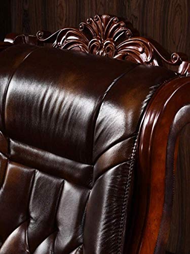 Home-Computer-Chair-Massage-Boss-Chair-Leather-Computer-Chair-Home-Executive-Chair-Business-145Reclining-Lifting-Massage-President-Office-Turn-Chair-Recliner-Adjustable-Seat-Height-360-Degr-Imp