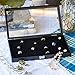 Huji Glass Top Ring Display Showcase With Velvet Insert Liner Jewelry Organizer (1, 72 Slot Case)