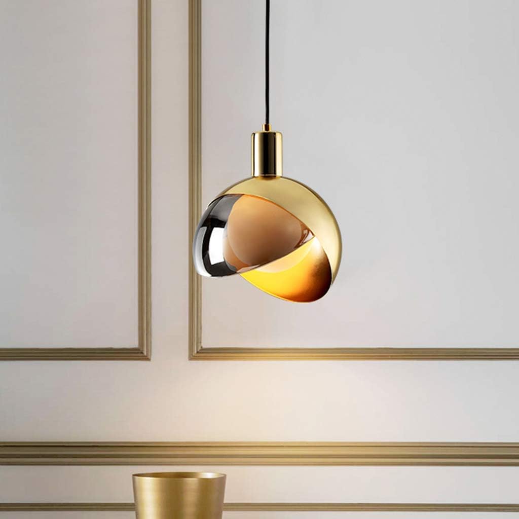 Esstisch Pendelleuchte Moderne Hängelampe Messing Glas Lampenschirm