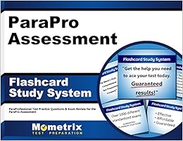 Parapro Assessment Flashcard Study System